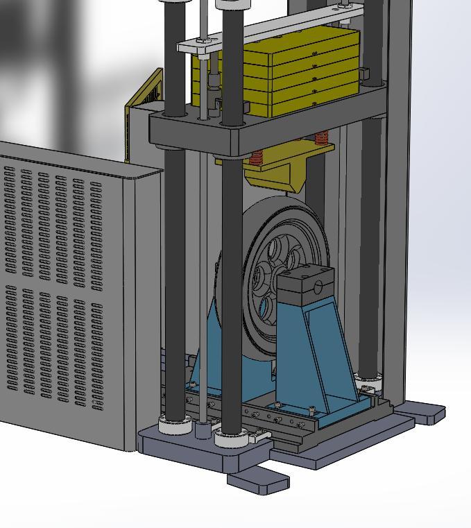 摩托車輕合金車輪徑向沖擊試驗機